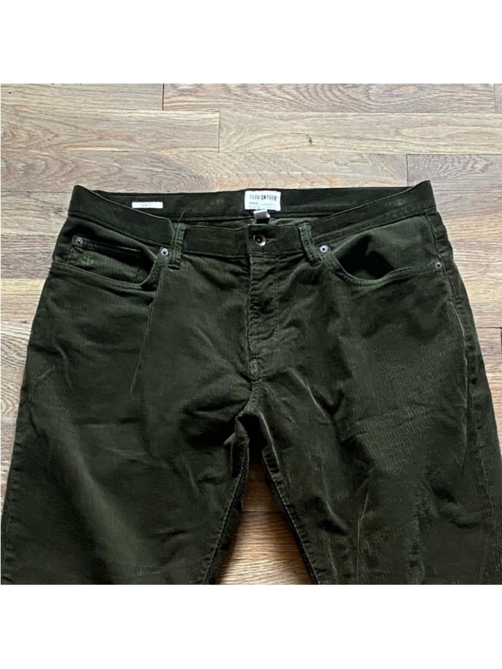 Todd Snyder Straight 5 Pocket Corduroy 34x30 - Picture 12 of 16